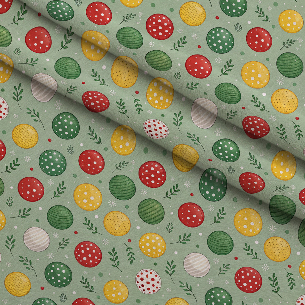 Dear Santa Pattern 3 Fleece Fabric — fleece fabric folded close-up preview (mv-fleece-v1:lying)
