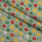 Dear Santa Pattern 3 Fleece Fabric — fleece fabric folded close-up preview (mv-fleece-v1:lying)