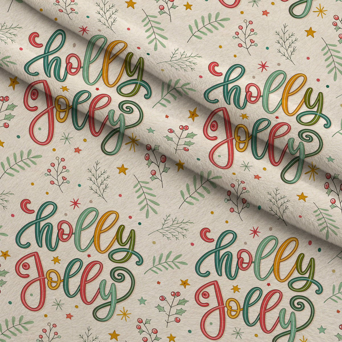 Dear Santa Pattern 7 Fleece Fabric — fleece fabric folded close-up preview (mv-fleece-v1:lying)