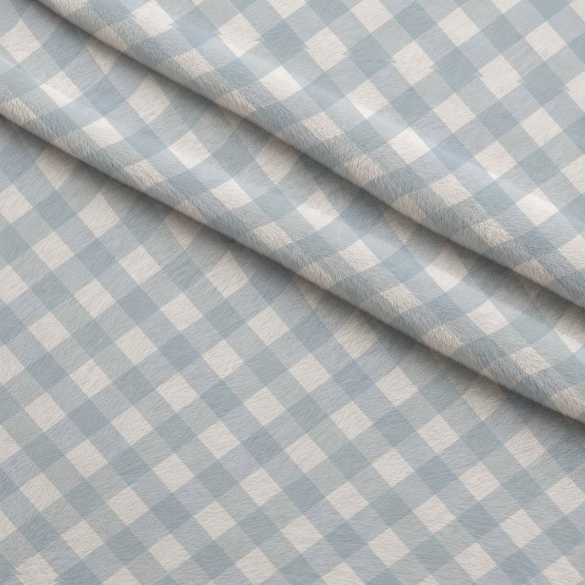 Diagonal Gingham Spindle Fleece Fabric — fleece fabric folded close-up preview (mv-fleece-v1:lying)