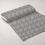 Doodle Garden Pattern 2 Fleece Fabric — fleece fabric unrolled bolt preview (mv-fleece-v1:bolt)