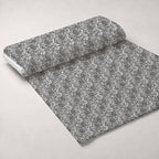 Doodle Garden Pattern 5 Fleece Fabric — fleece fabric unrolled bolt preview (mv-fleece-v1:bolt)