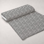 Doodle Garden Pattern 6 Fleece Fabric — fleece fabric unrolled bolt preview (mv-fleece-v1:bolt)
