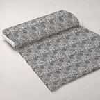 Doodle Garden Pattern 8 Fleece Fabric — fleece fabric unrolled bolt preview (mv-fleece-v1:bolt)
