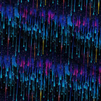Dripping Blue Liquid Pattern 1 Fleece Fabric — fleece fabric folded close-up preview (mv-fleece-v1:lying)