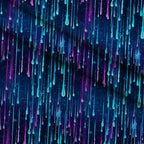 Dripping Blue Liquid Pattern 3 Fleece Fabric — fleece fabric folded close-up preview (mv-fleece-v1:lying)
