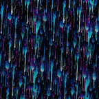 Dripping Blue Liquid Pattern 4 Fleece Fabric — fleece fabric folded close-up preview (mv-fleece-v1:lying)