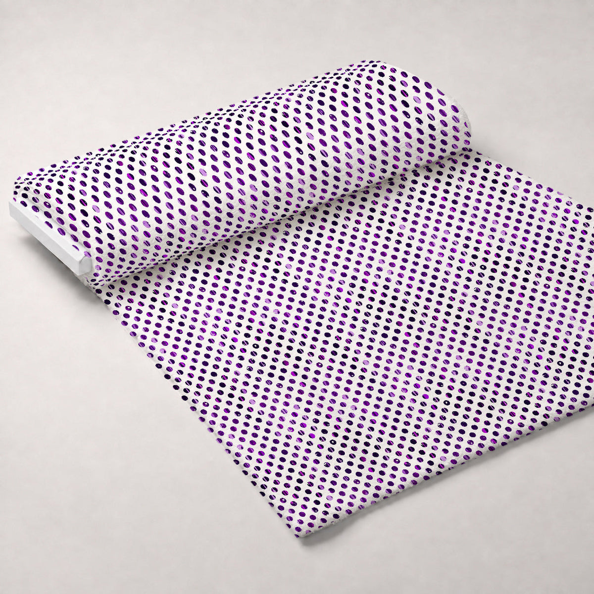 Dripping Purple Liquid Pattern 8 Fleece Fabric — fleece fabric unrolled bolt preview (mv-fleece-v1:bolt)