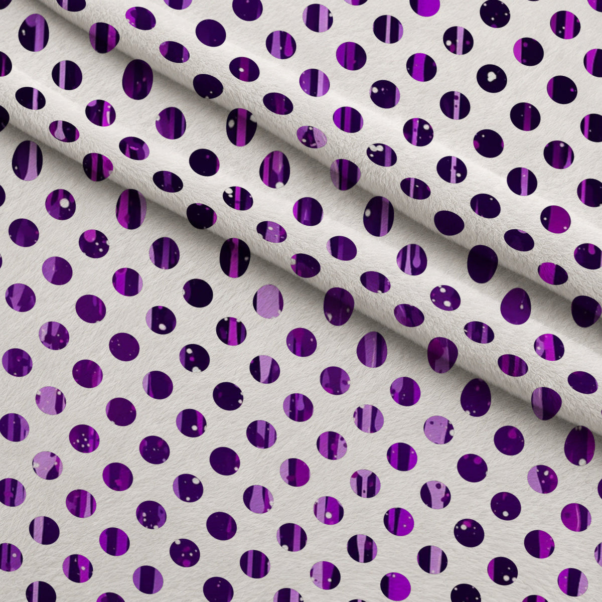 Dripping Purple Liquid Pattern 8 Fleece Fabric — fleece fabric folded close-up preview (mv-fleece-v1:lying)