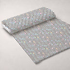 Dripping Rainbow Liquid Pattern 19 Fleece Fabric — fleece fabric unrolled bolt preview (mv-fleece-v1:bolt)