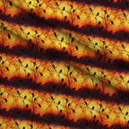 Dusk Silhouettes Pattern 8 Fleece Fabric — fleece fabric folded close-up preview (mv-fleece-v1:lying)