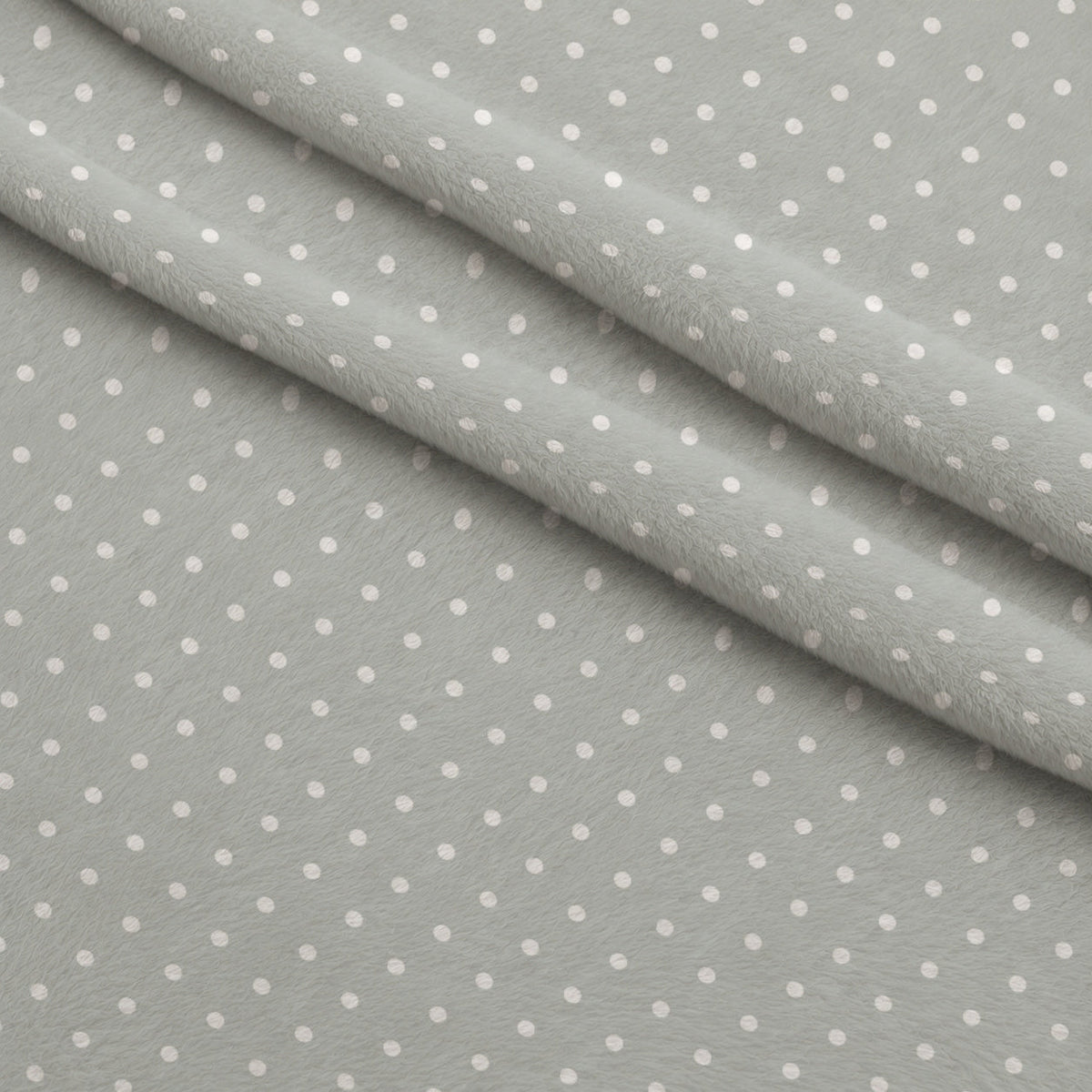 Dusty Blue Hearts Pattern 1 Fleece Fabric — fleece fabric folded close-up preview (mv-fleece-v1:lying)