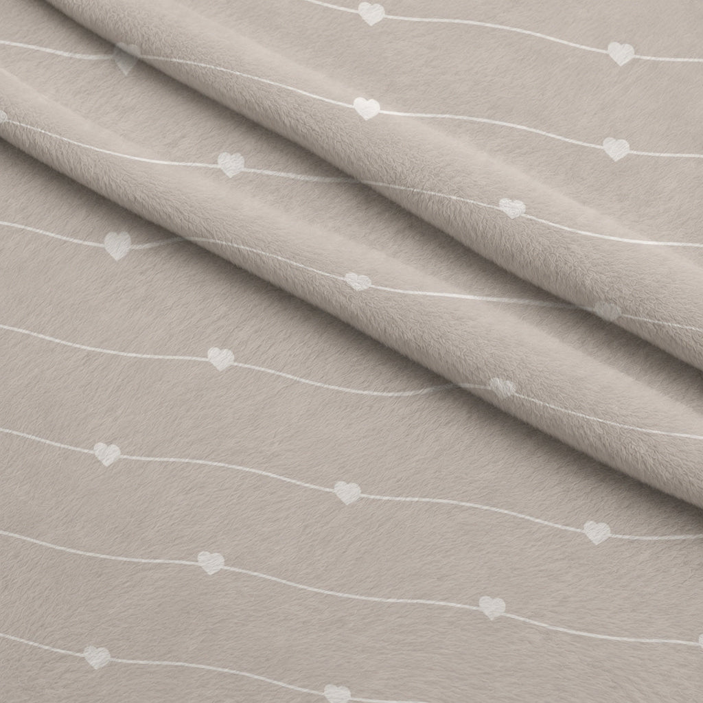 Dusty Blue Hearts Pattern 12 Fleece Fabric — fleece fabric folded close-up preview (mv-fleece-v1:lying)