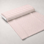 Dusty Blue Hearts Pattern 6 Fleece Fabric — fleece fabric unrolled bolt preview (mv-fleece-v1:bolt)