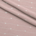 Dusty Blue Hearts Pattern 8 Fleece Fabric — fleece fabric folded close-up preview (mv-fleece-v1:lying)