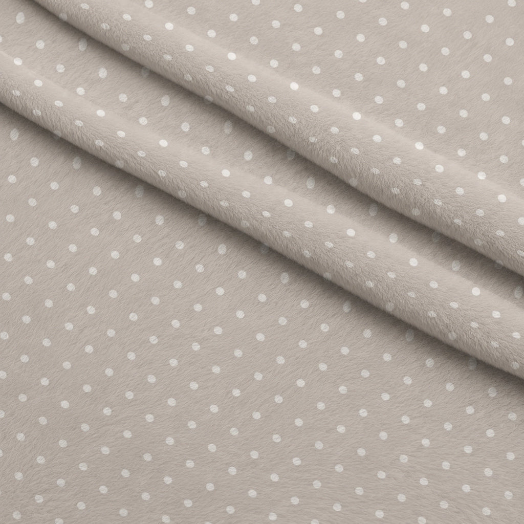 Dusty Blue Hearts Pattern 9 Fleece Fabric — fleece fabric folded close-up preview (mv-fleece-v1:lying)
