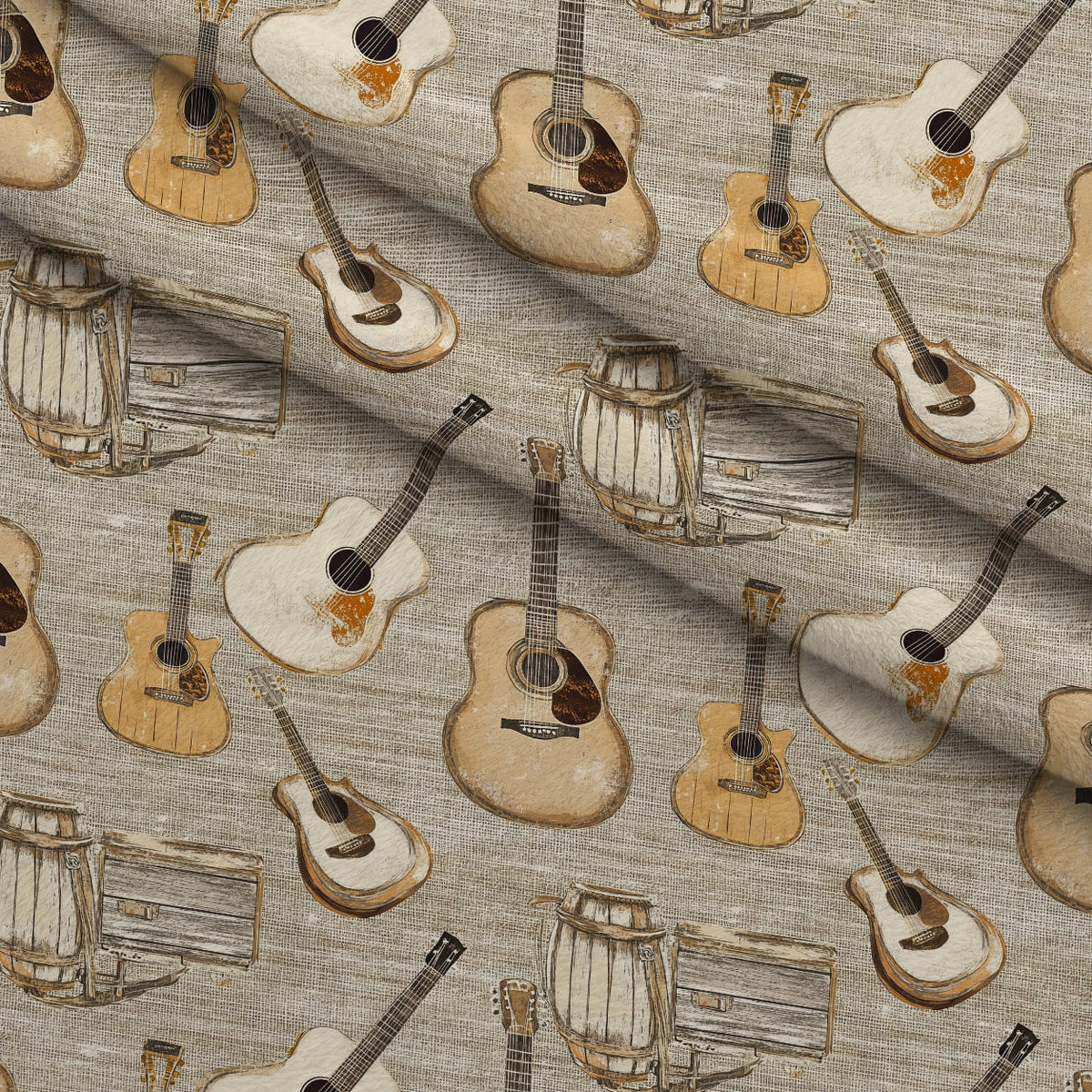 Dusty Trail Pattern 41 Fleece Fabric — fleece fabric folded close-up preview (mv-fleece-v1:lying)