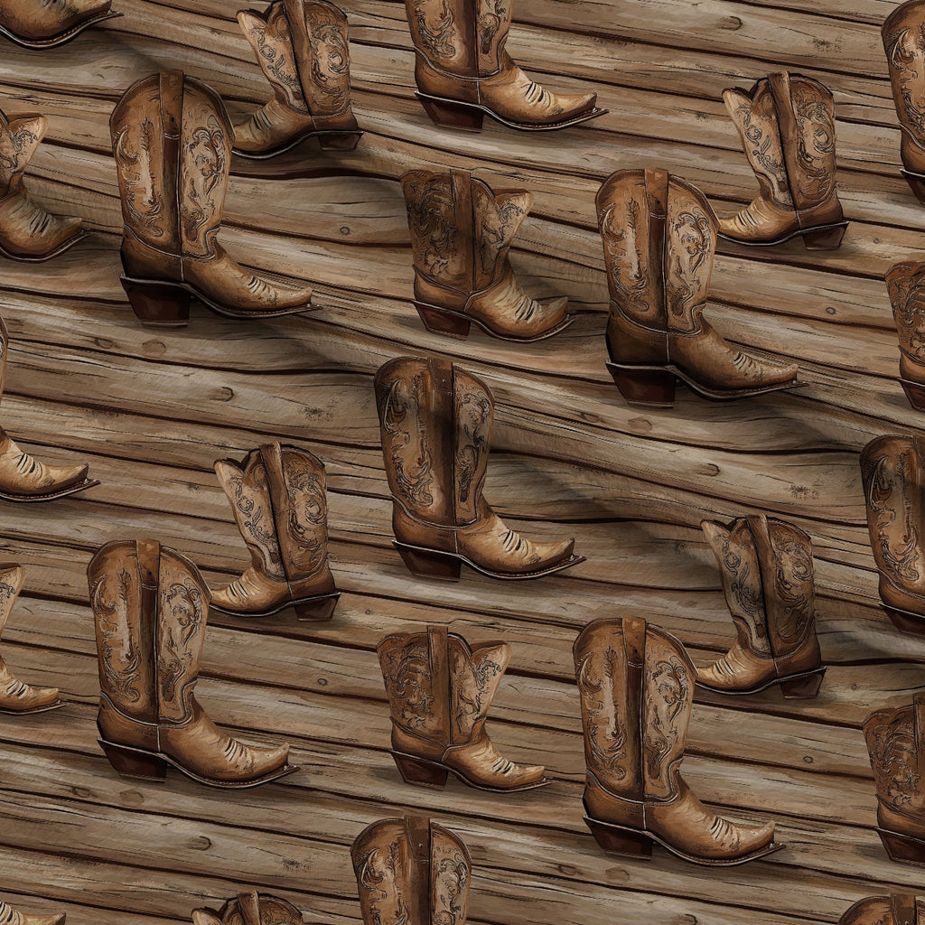 Dusty Trail Pattern 46 Fleece Fabric — fleece fabric folded close-up preview (mv-fleece-v1:lying)