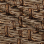 Dusty Trail Pattern 46 Fleece Fabric — fleece fabric folded close-up preview (mv-fleece-v1:lying)