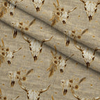 Dusty Trail Pattern 48 Fleece Fabric — fleece fabric folded close-up preview (mv-fleece-v1:lying)