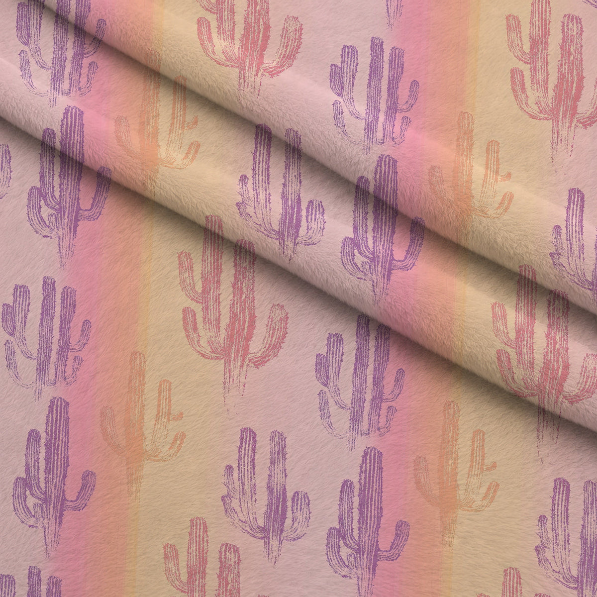 Dusty Trail Pattern 55 Fleece Fabric — fleece fabric folded close-up preview (mv-fleece-v1:lying)