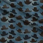 Dusty Trail Pattern 60 Fleece Fabric — fleece fabric folded close-up preview (mv-fleece-v1:lying)