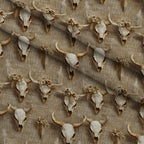 Dusty Trail Pattern 62 Fleece Fabric — fleece fabric folded close-up preview (mv-fleece-v1:lying)