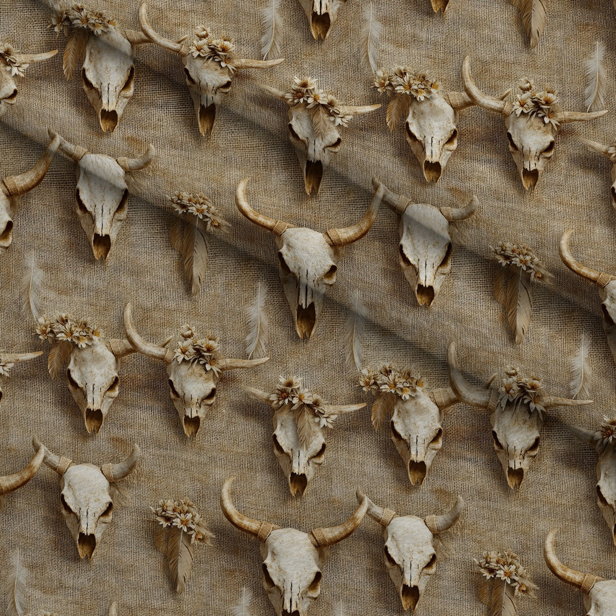 Dusty Trail Pattern 62 Fleece Fabric — fleece fabric folded close-up preview (mv-fleece-v1:lying)