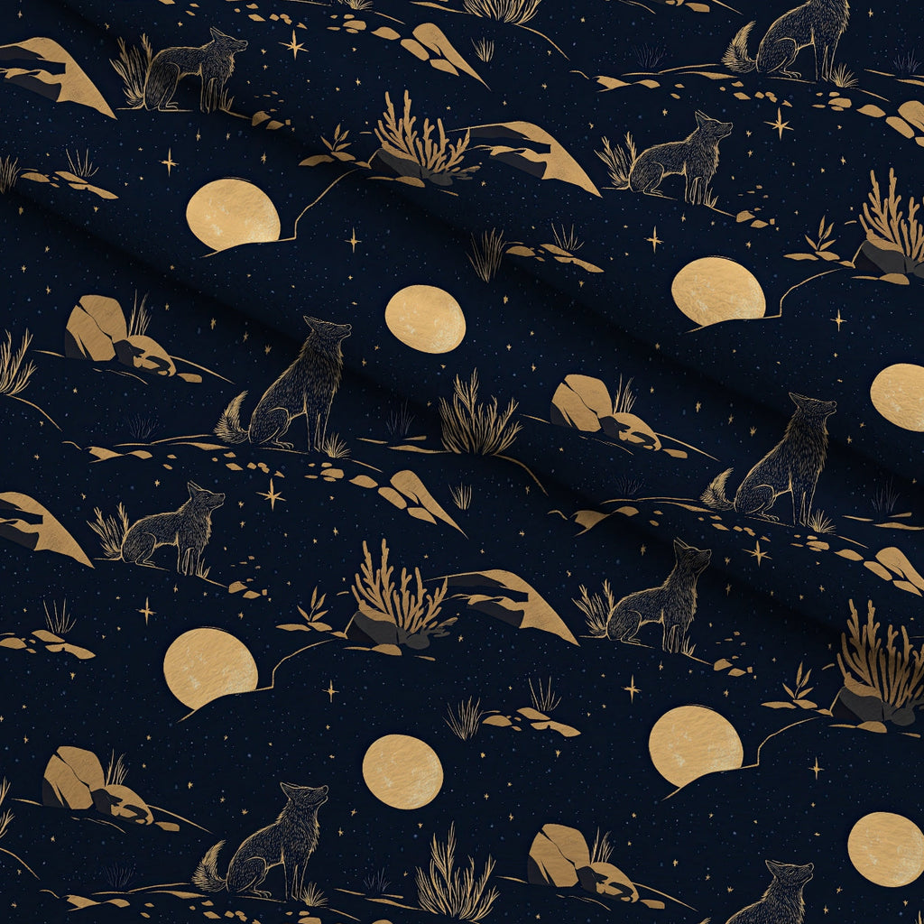 Dusty Trail Pattern 65 Fleece Fabric — fleece fabric folded close-up preview (mv-fleece-v1:lying)