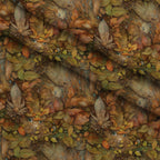 Enchanted Woodland Pattern 1 Fleece Fabric — fleece fabric folded close-up preview (mv-fleece-v1:lying)