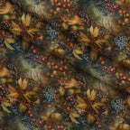 Enchanted Woodland Pattern 6 Fleece Fabric — fleece fabric folded close-up preview (mv-fleece-v1:lying)