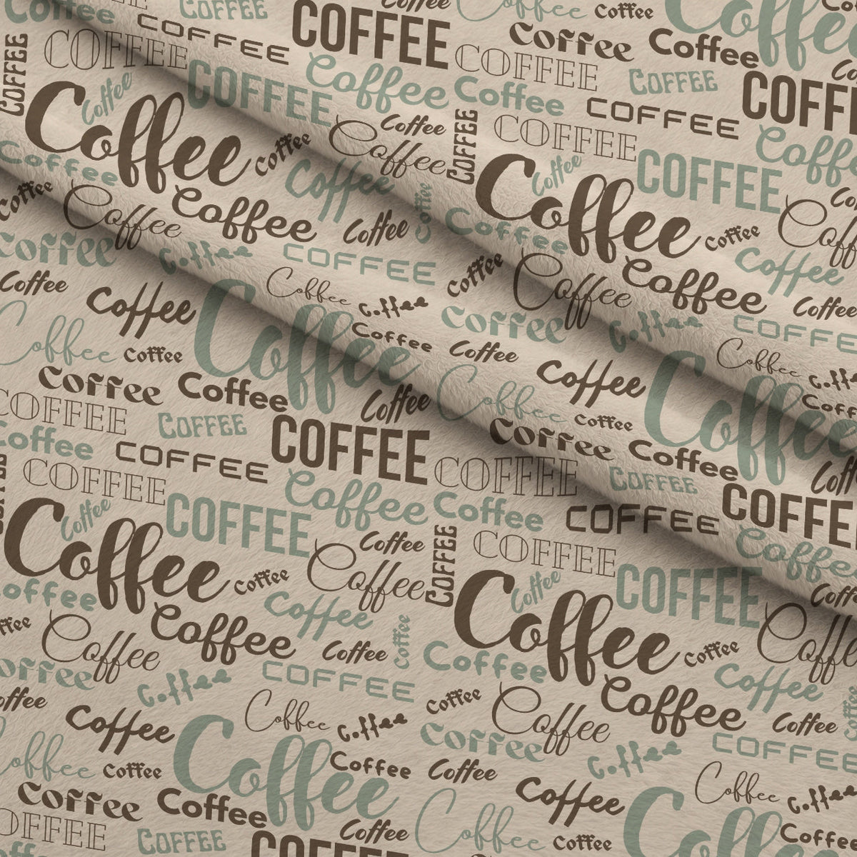 Espresso Lettering Pattern 10 Fleece Fabric — fleece fabric folded close-up preview (mv-fleece-v1:lying)