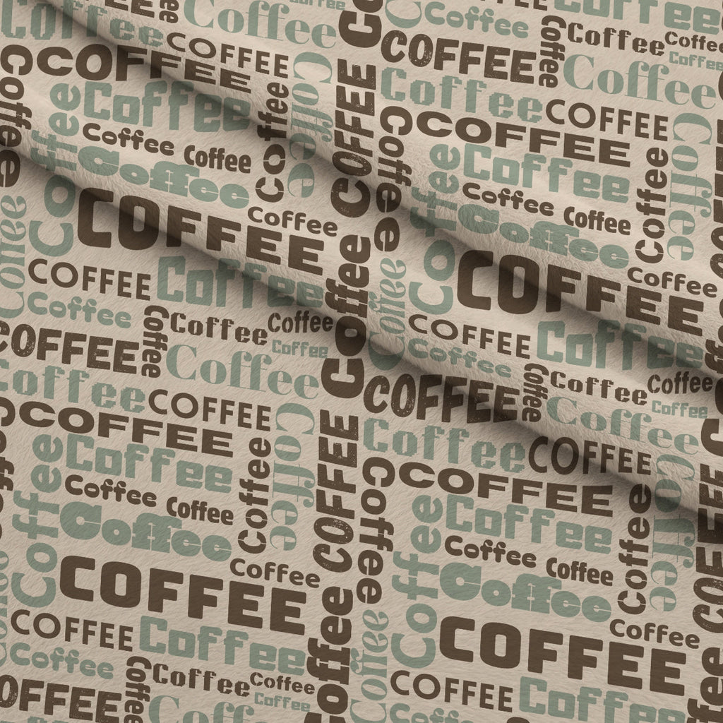 Espresso Lettering Pattern 11 Fleece Fabric — fleece fabric folded close-up preview (mv-fleece-v1:lying)