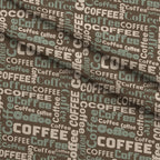 Espresso Lettering Pattern 15 Fleece Fabric — fleece fabric folded close-up preview (mv-fleece-v1:lying)