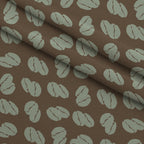 Espresso Lettering Pattern 17 Fleece Fabric — fleece fabric folded close-up preview (mv-fleece-v1:lying)