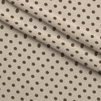 Espresso Lettering Pattern 2 Fleece Fabric — fleece fabric folded close-up preview (mv-fleece-v1:lying)