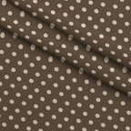 Espresso Lettering Pattern 3 Fleece Fabric — fleece fabric folded close-up preview (mv-fleece-v1:lying)