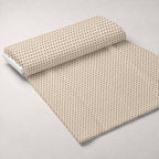 Espresso Lettering Pattern 4 Fleece Fabric — fleece fabric unrolled bolt preview (mv-fleece-v1:bolt)