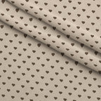 Espresso Lettering Pattern 4 Fleece Fabric — fleece fabric folded close-up preview (mv-fleece-v1:lying)