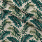 Etched Garden Toile Pattern 1 Fleece Fabric — fleece fabric folded close-up preview (mv-fleece-v1:lying)