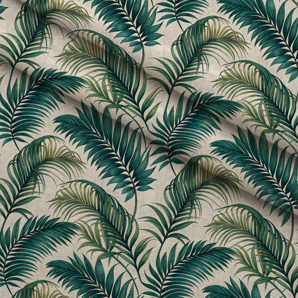 Etched Garden Toile Pattern 1 Fleece Fabric — fleece fabric folded close-up preview (mv-fleece-v1:lying)