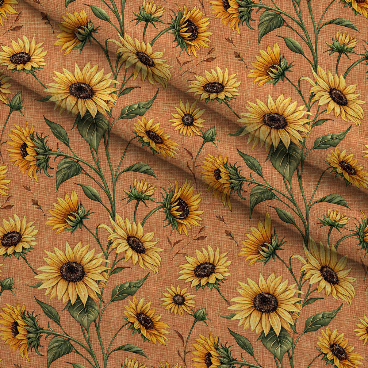 Etched Garden Toile Pattern 8 Fleece Fabric — fleece fabric folded close-up preview (mv-fleece-v1:lying)