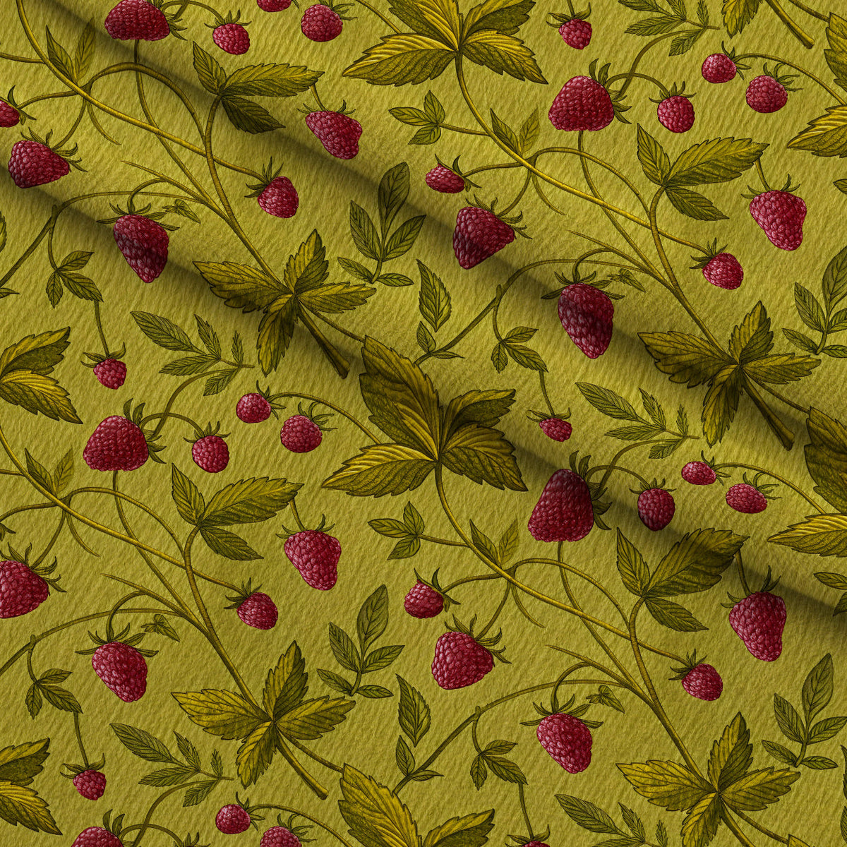 Etched Garden Toile Pattern 9 Fleece Fabric — fleece fabric folded close-up preview (mv-fleece-v1:lying)