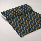 Evil Eye Pattern 1 Fleece Fabric — fleece fabric unrolled bolt preview (mv-fleece-v1:bolt)