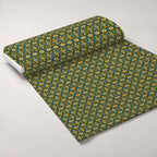 Evil Eye Pattern 2 Fleece Fabric — fleece fabric unrolled bolt preview (mv-fleece-v1:bolt)