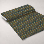 Evil Eye Pattern 7 Fleece Fabric — fleece fabric unrolled bolt preview (mv-fleece-v1:bolt)