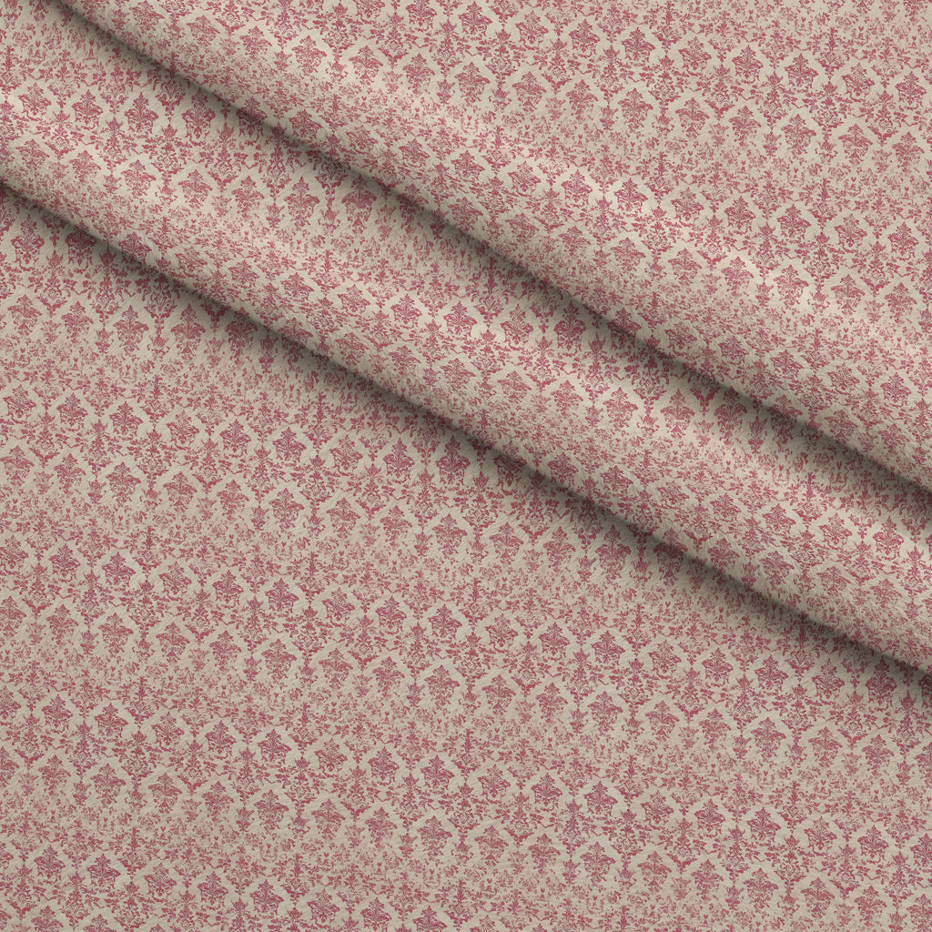Faded Rose Pattern 15 Fleece Fabric — fleece fabric folded close-up preview (mv-fleece-v1:lying)