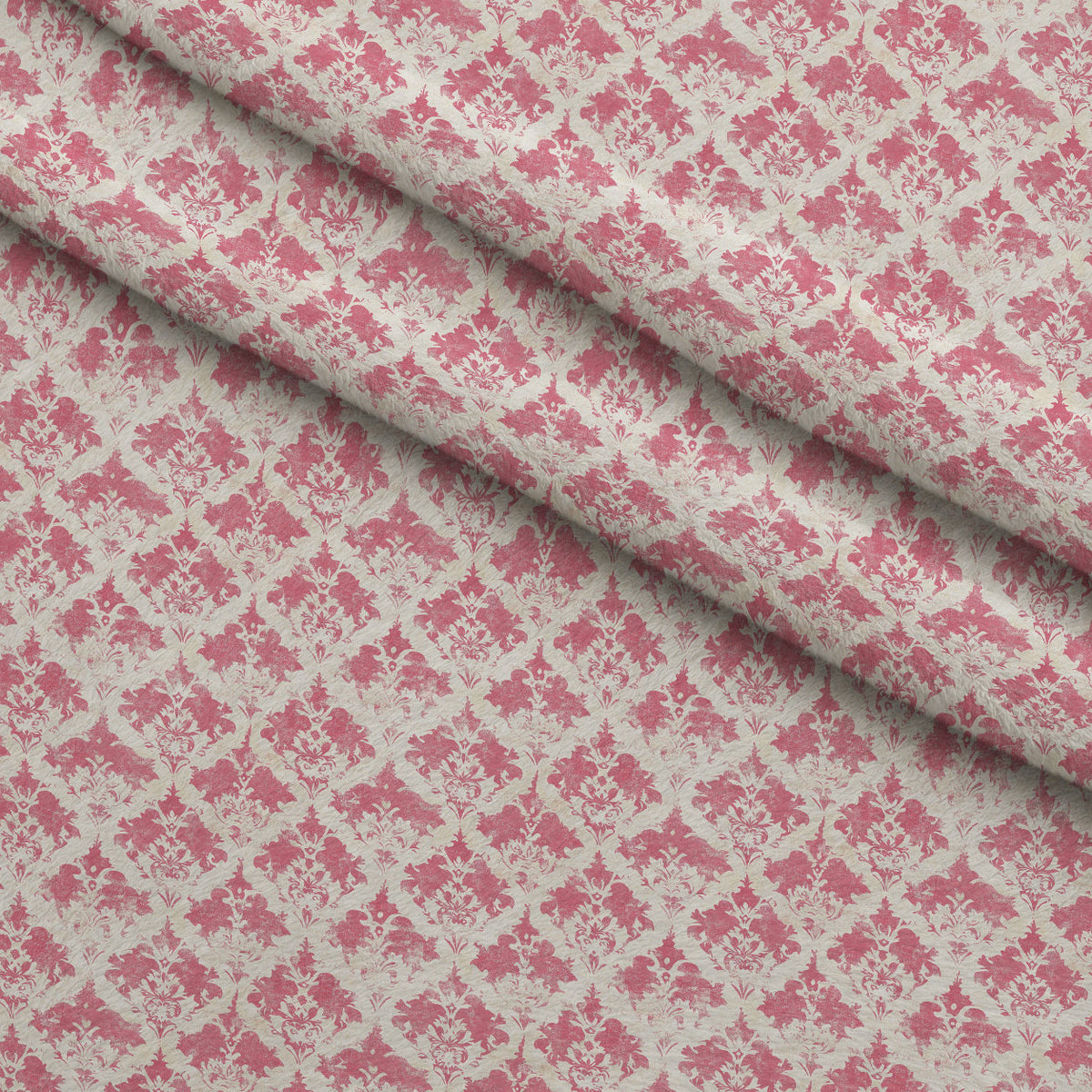 Faded Rose Pattern 20 Fleece Fabric — fleece fabric folded close-up preview (mv-fleece-v1:lying)