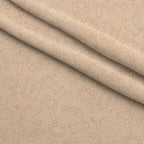 Faithful Blooms Pattern 10 Fleece Fabric — fleece fabric folded close-up preview (mv-fleece-v1:lying)