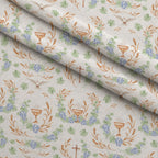 Faithful Blooms Pattern 12 Fleece Fabric — fleece fabric folded close-up preview (mv-fleece-v1:lying)